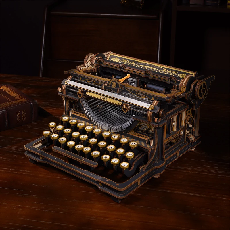 Robotime Mechanical Typewriter (Classic Version) LK703B