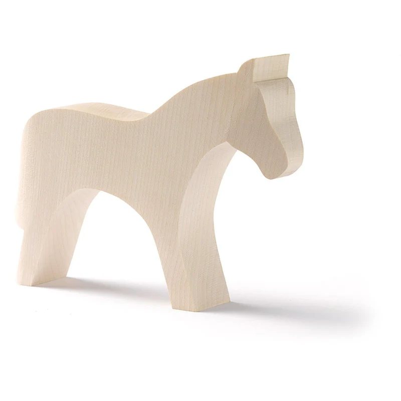 Ostheimer Kreativ-Tiere Set 4tlg. – Holzfiguren zum Bemalen