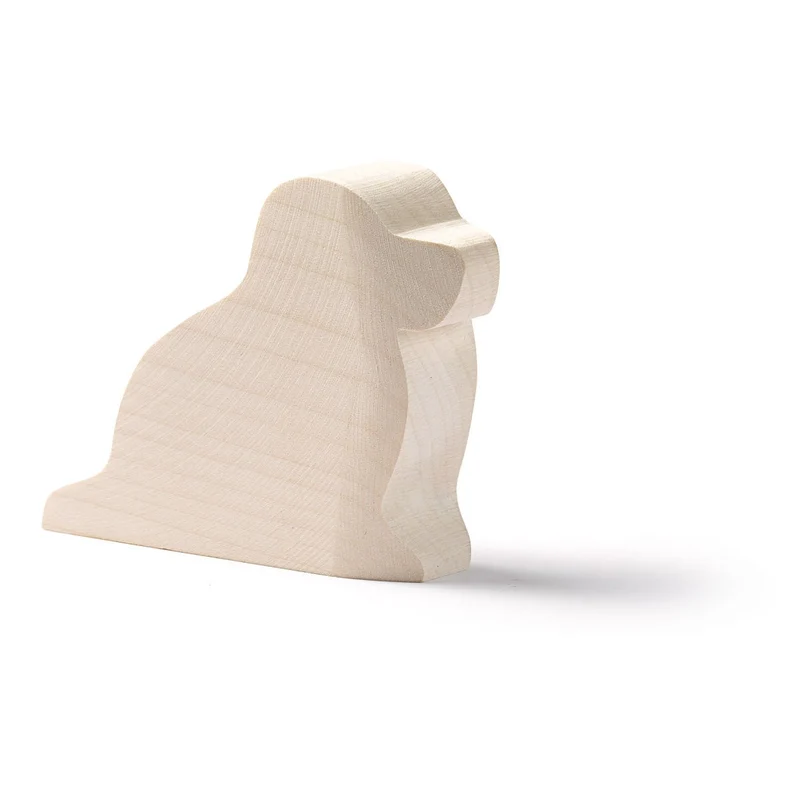Ostheimer Kreativ-Tiere Set 4tlg. – Holzfiguren zum Bemalen