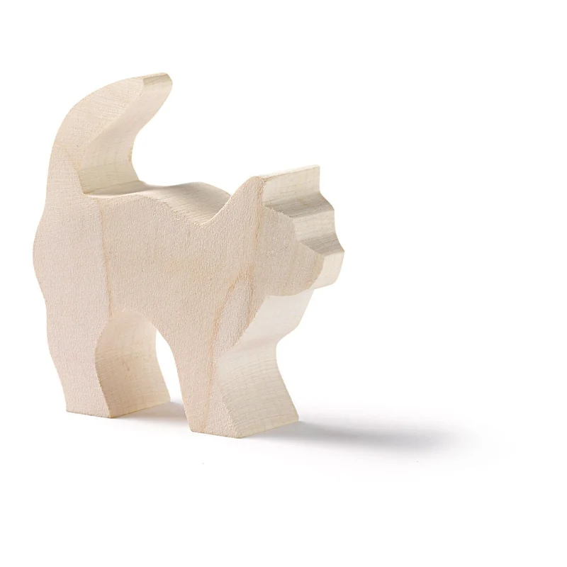 Ostheimer Kreativ-Tiere Set 4tlg. – Holzfiguren zum Bemalen