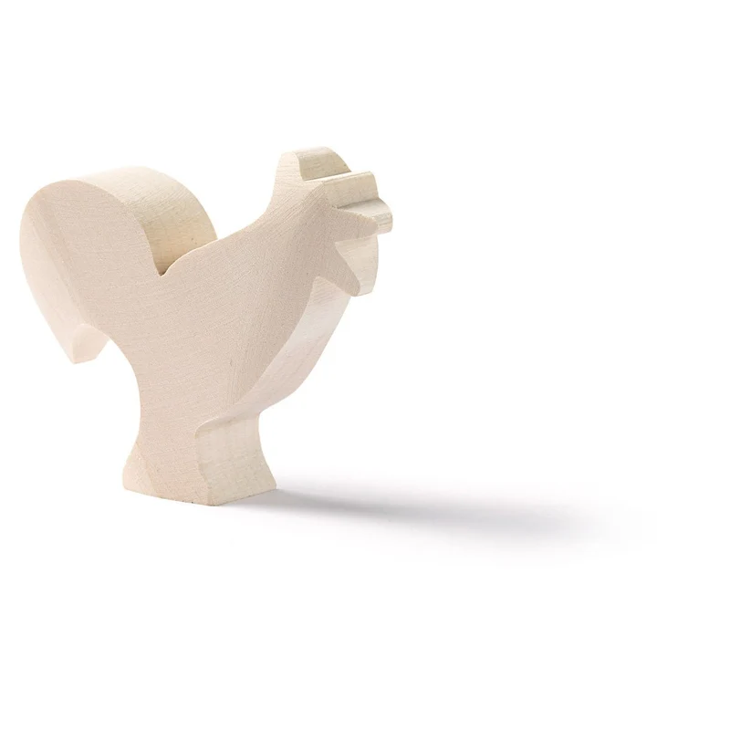 Ostheimer Kreativ-Tiere Set 4tlg. – Holzfiguren zum Bemalen