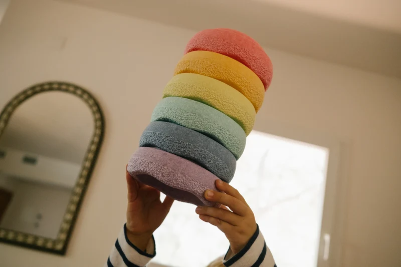 Stapelstein® 160330 Original Mini rainbow pastel