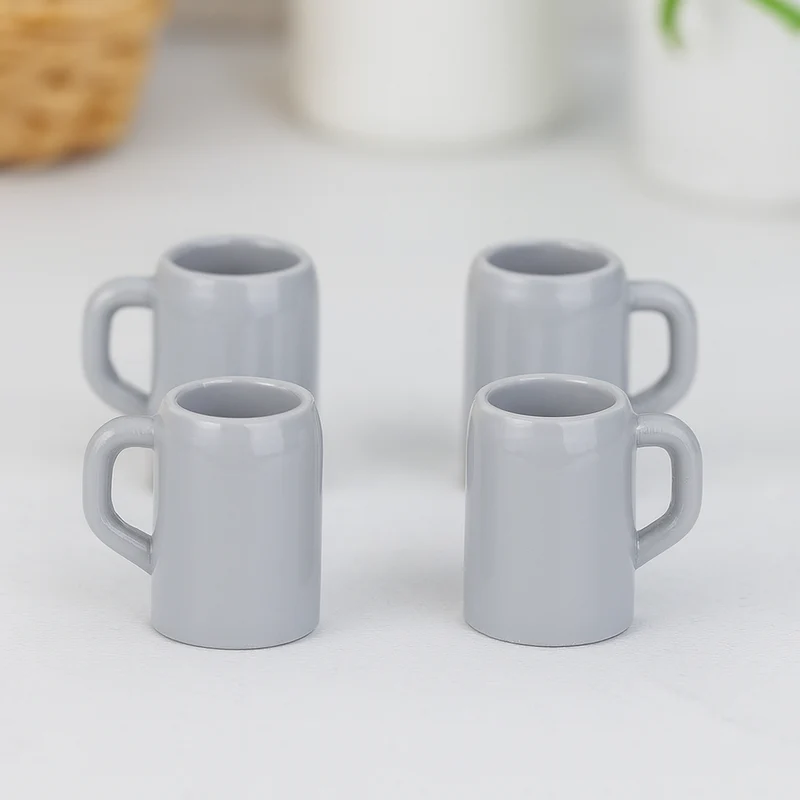 Miniatur Maßkrug 4-teilig ca. 1,2x1,7cm – Wichtel Zubehör