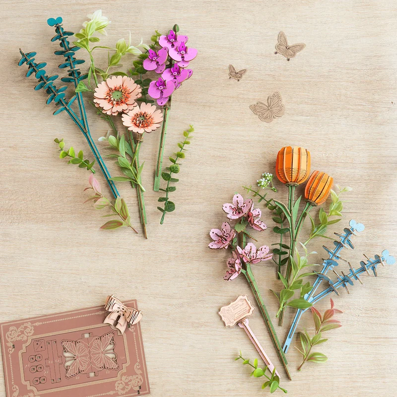 Robotime Wooden Blooming Book TW04H