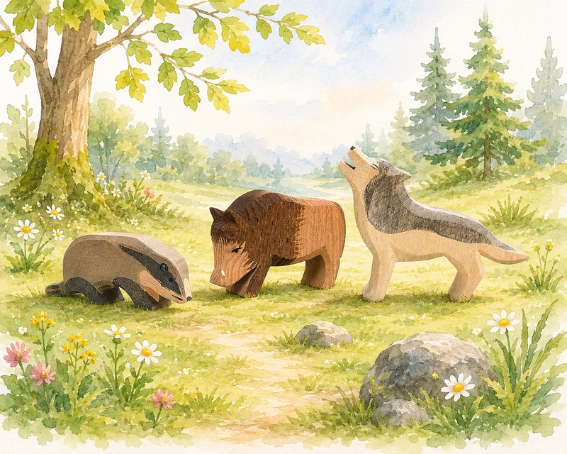 Ostheimer 15211 Wolf heulend