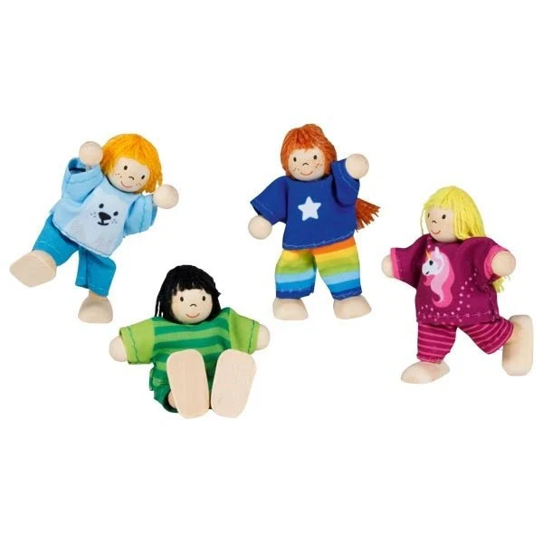 GoKi 51499 Biegepuppen Kinder-Clique