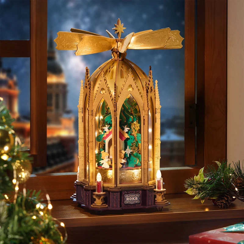 Robotime Blessed Christmas Pyramid AMB01
