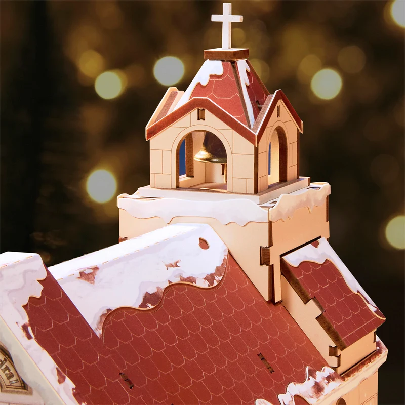 Robotime Book Nook Caroling Cathedral TGB26