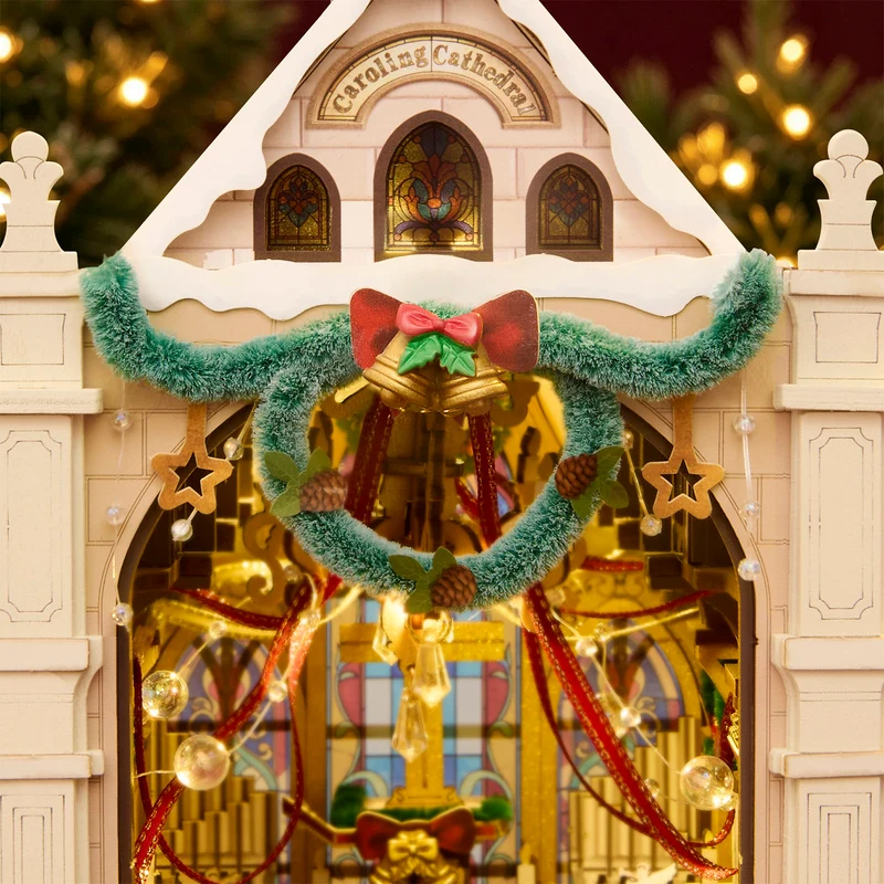 Robotime Book Nook Caroling Cathedral TGB26