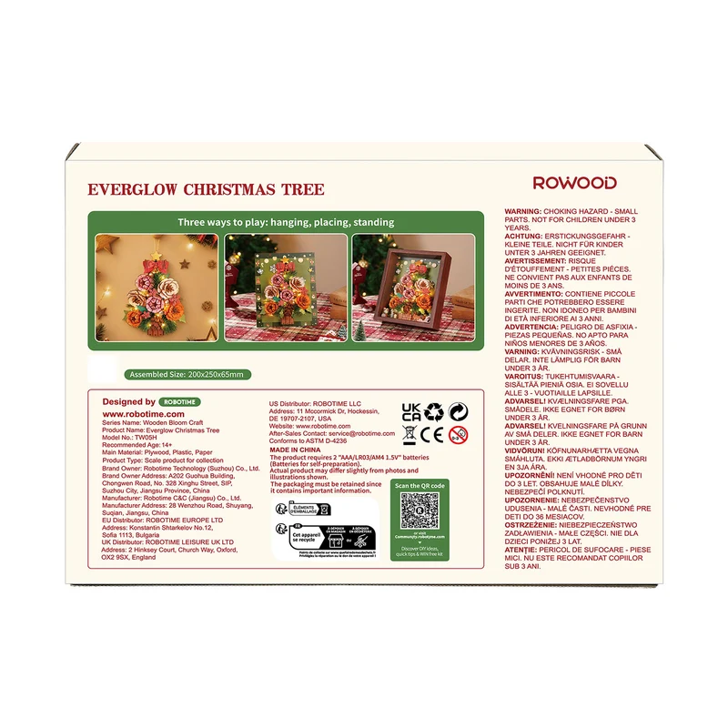 Robotime Everglow Christmas Tree TW05H