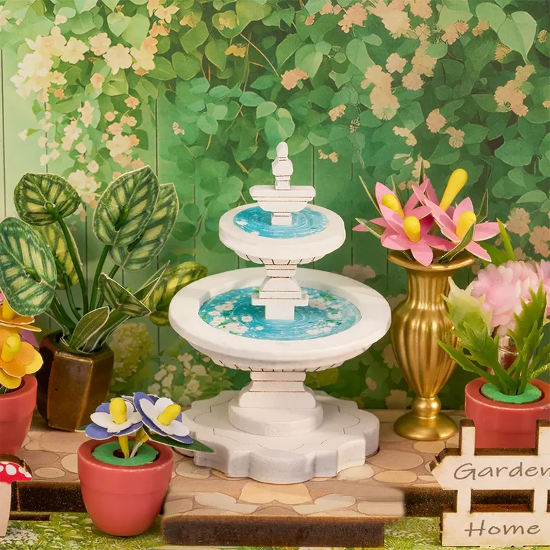 Robotime Green Fountain Garden DS049