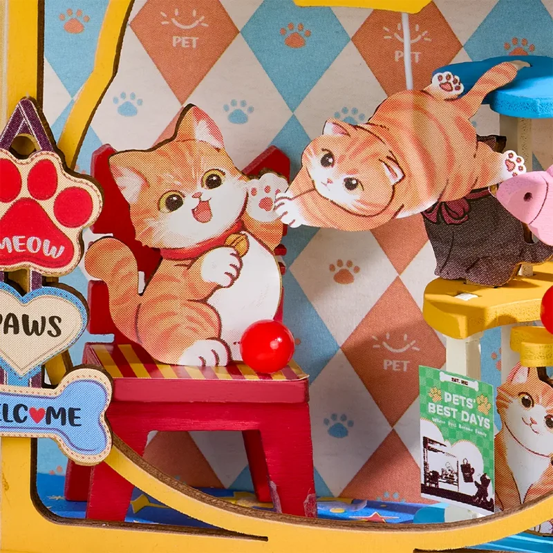 Robotime Pawfect Pet Shop DS045