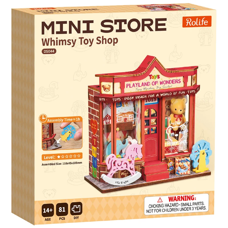 Robotime Whimsy Toy Shop DS044