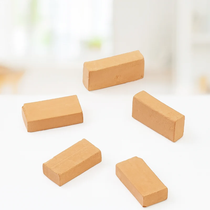 Miniatur Ziegelsteine rot 10er-Set – Wichtel Zubehör Baustelle