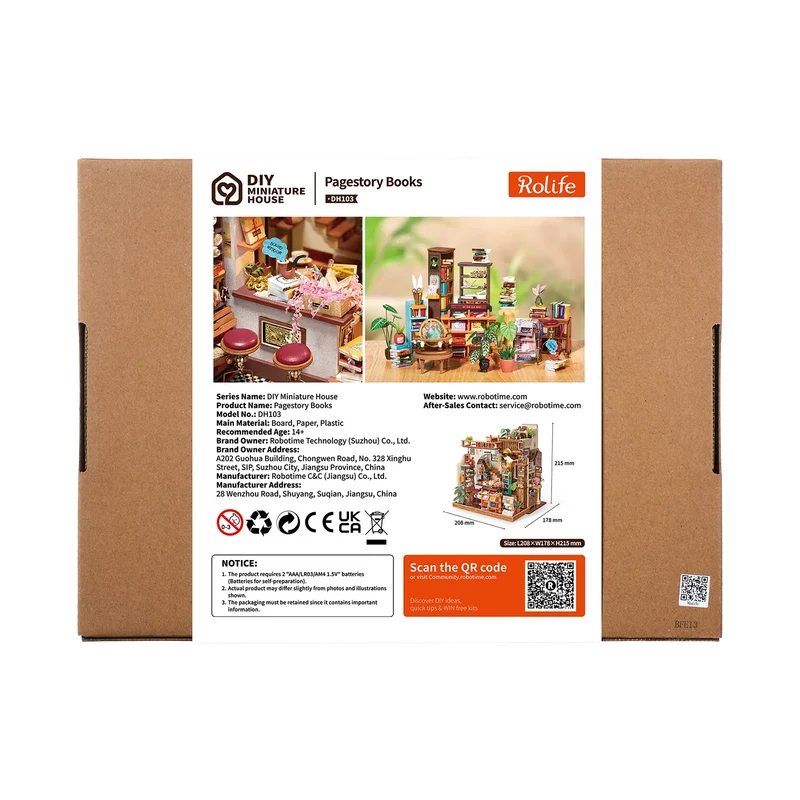 Robotime Pagestory Books DH103