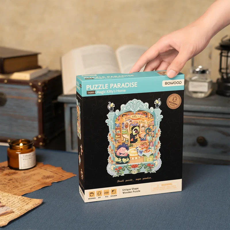 Robotime Magic Kitty's Home TA009