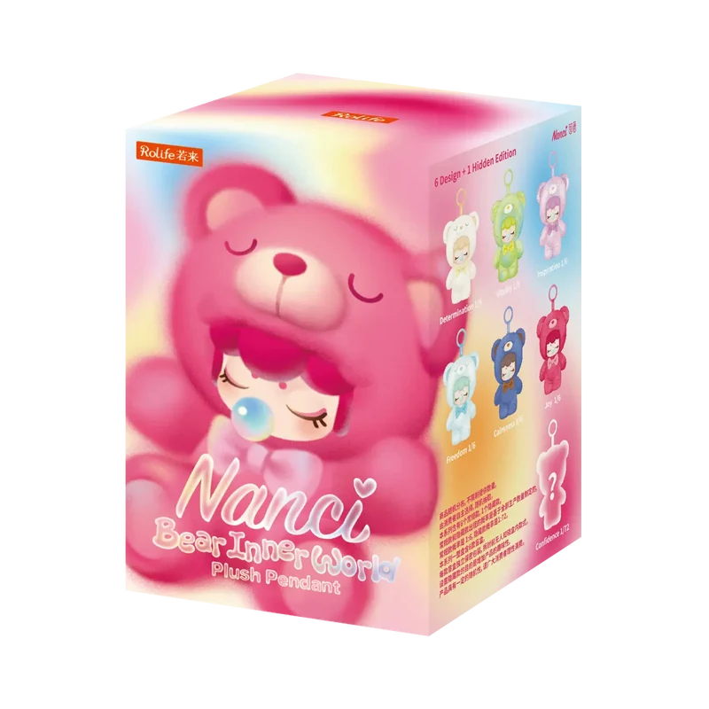 Robotime Nanci Bear Inner World Plush Pendant (Blind Box) MNEXX