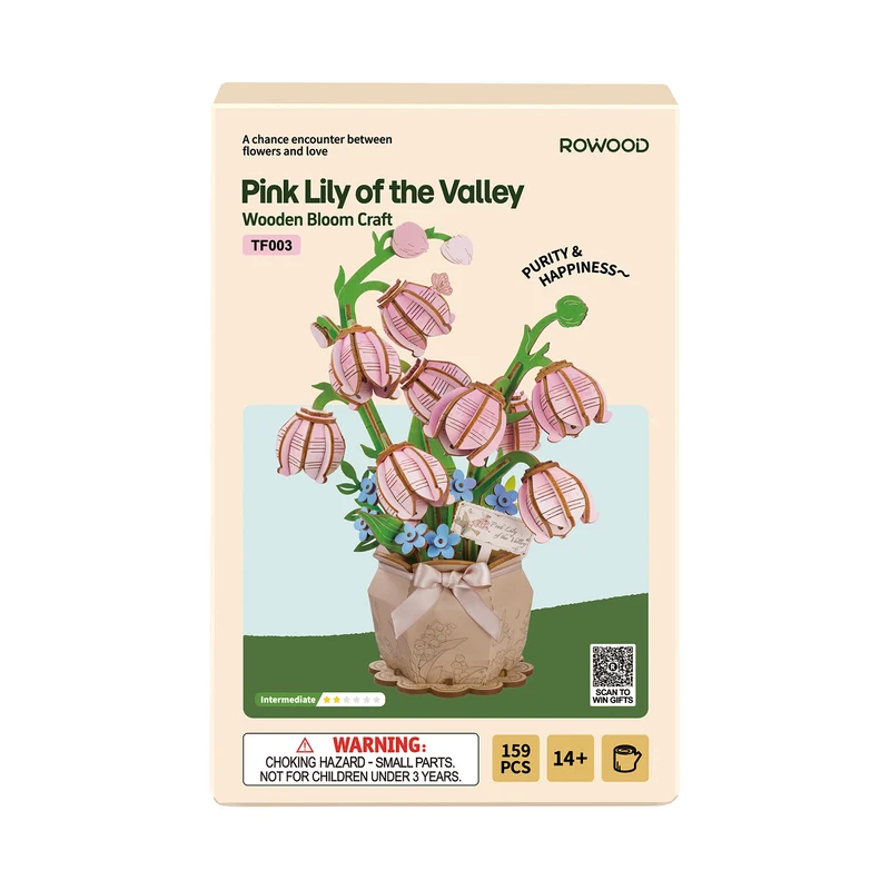 Robotime Pink Lily of the Valley TF003