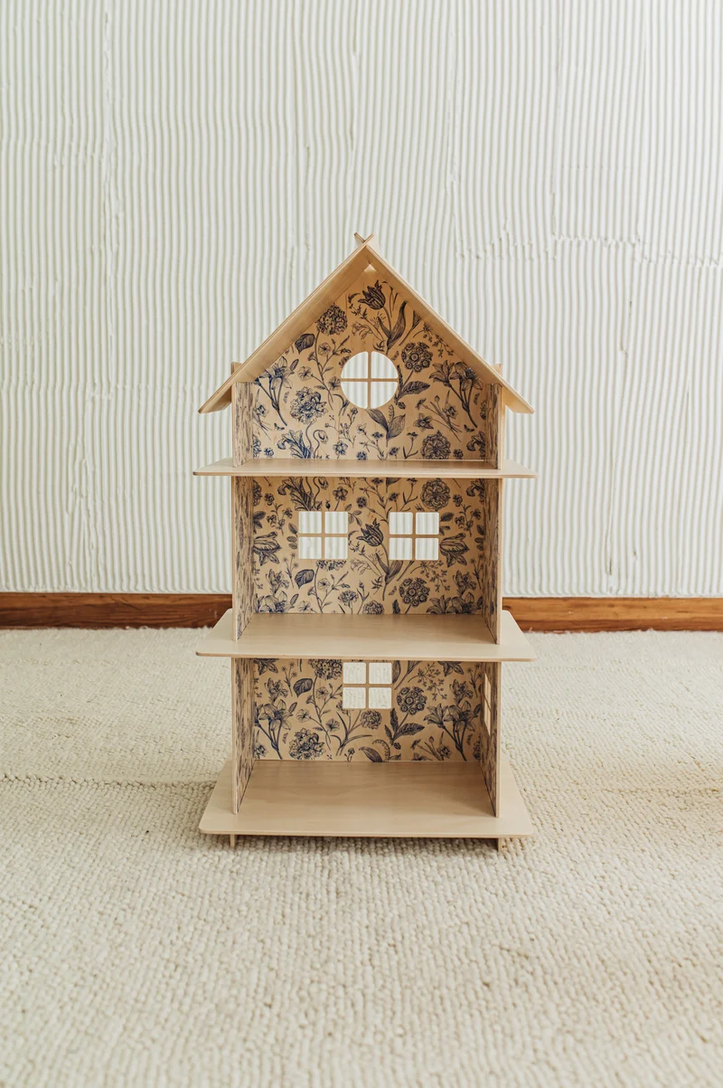 Milin Holzpuppenhaus – Vintage Flower