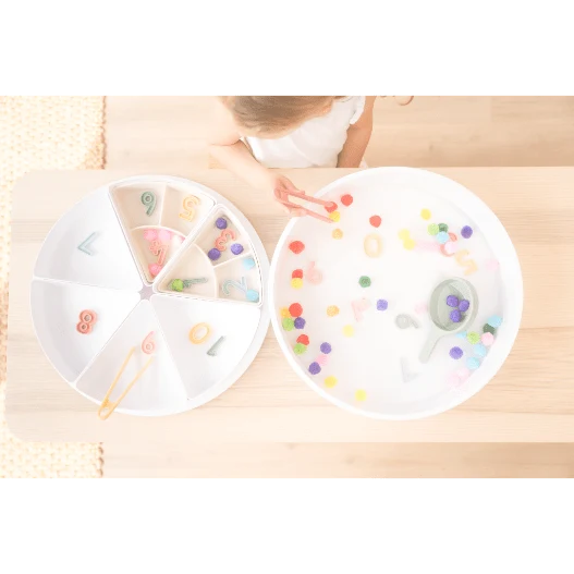 Inspire My Play 113: Sortier-Einsätze aus Silikon für das PlayTray™ – Sensoriktablett