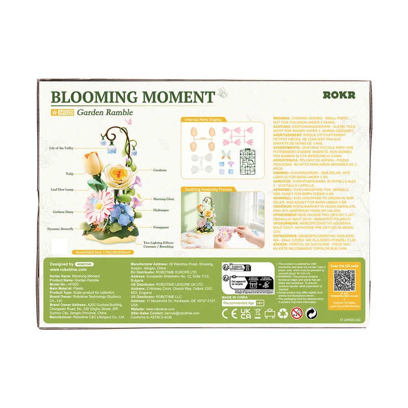 Robotime Garden Ramble AF02D