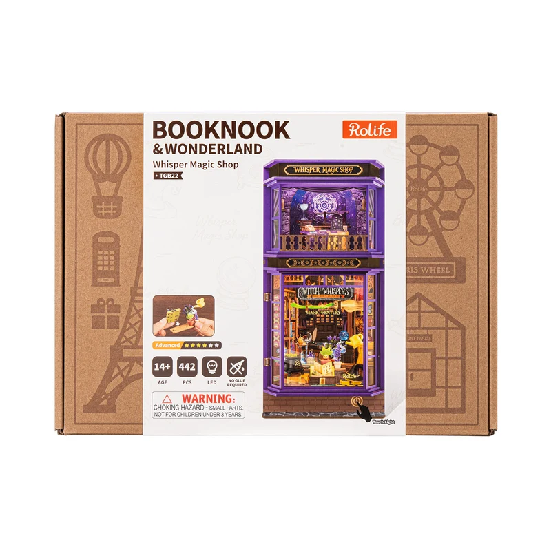 Robotime Book Nook Whisper Magic Shop TGB22