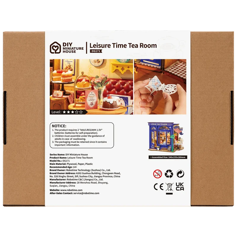 Robotime Leisure Time Tea Room DG171