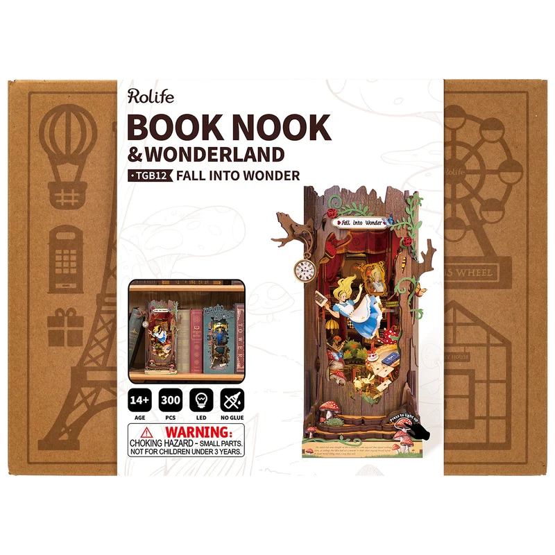 Robotime Book Nook Fall into Wonder TGB12