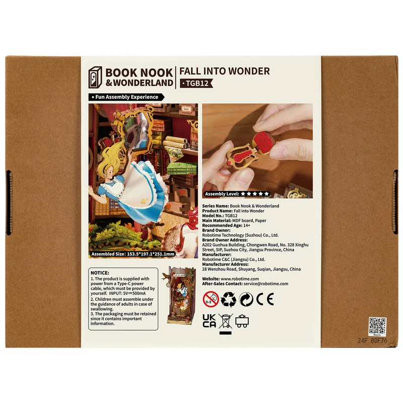 Robotime Book Nook Fall into Wonder TGB12
