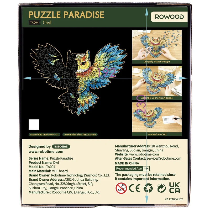 Robotime Owl TA004