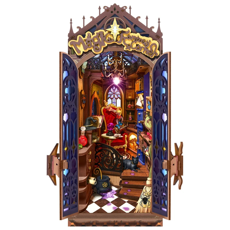 Robotime Book Nook Magic Fantasy Corner TGB14