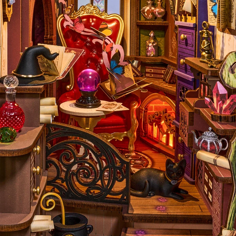 Robotime Book Nook Magic Fantasy Corner TGB14
