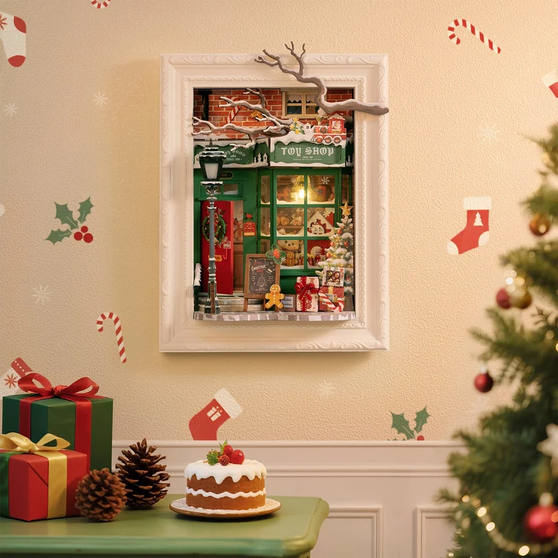 Robotime Santa's Toy Shop DP006