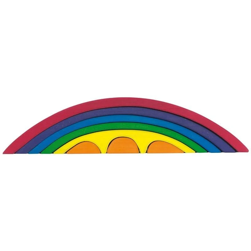 Glückskäfer 523332 Brücken-Set Regenbogen