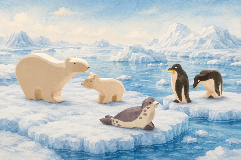 Ostheimer Tierische Eiswelt Set – 5-tlg.