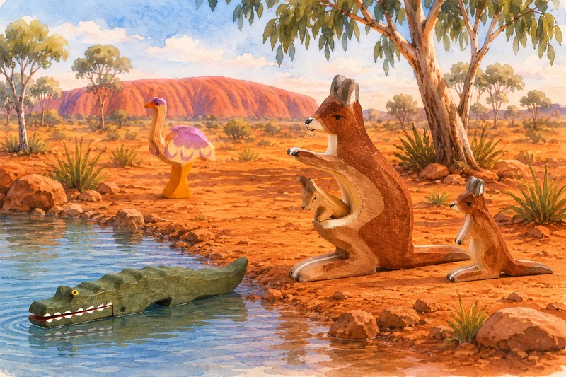 Ostheimer Australien Outback Abenteuer Set – 4-tlg.