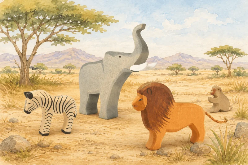 Ostheimer Wilde Safari Afrika Set – 4-tlg.