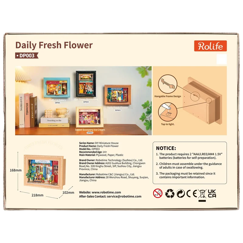 Robotime Daily Fresh Flower DP003
