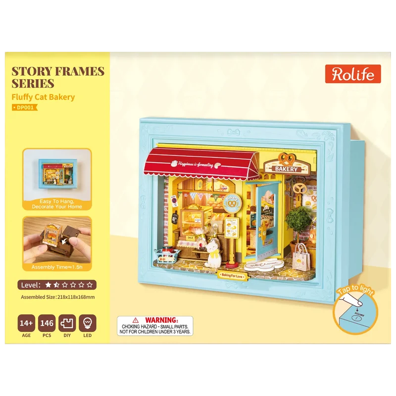 Robotime Fluffy Cat Bakery DP001