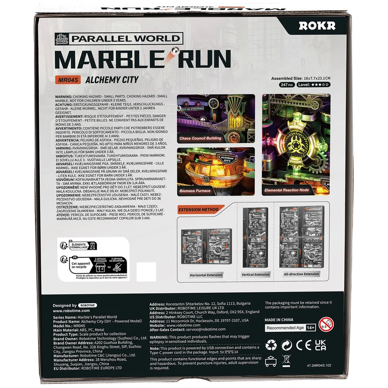 Robotime Marble Run Alchemy City MR04S