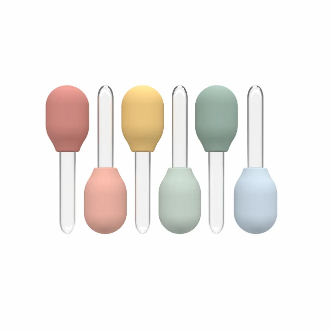 Inspire My Play 125: Pastell Pipetten-Set für Sensorikspiel – 6er-Set