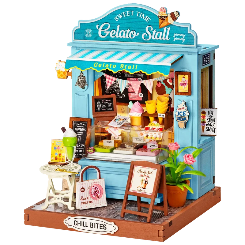 Robotime Gelato Stall DS052