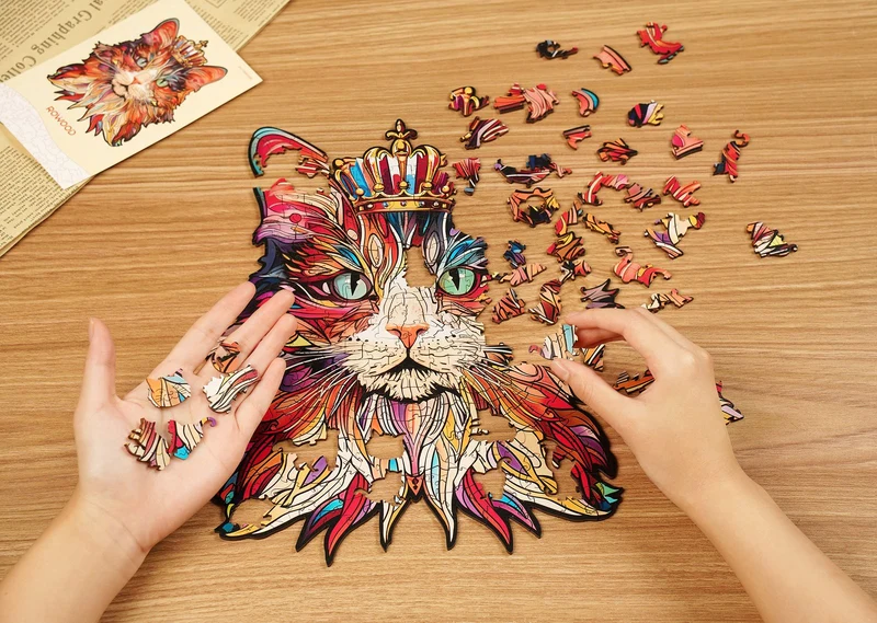 Robotime Cat King TA002