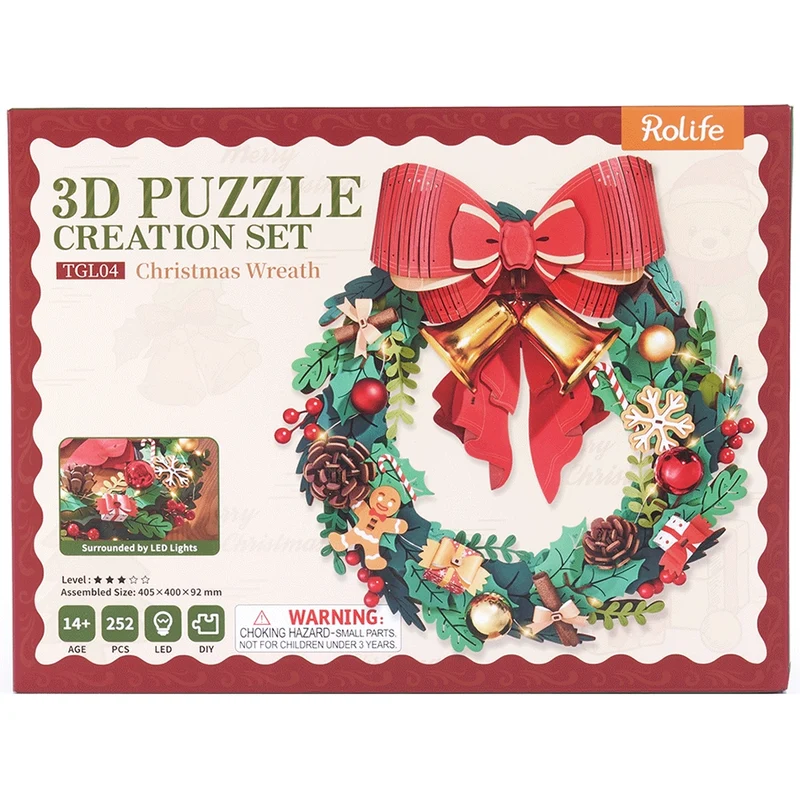 Robotime Christmas Wreath TGL04