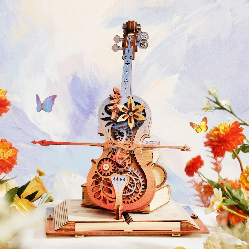 Robotime Magic Cello - Symphony of Gorgeous Dreams AMK63M