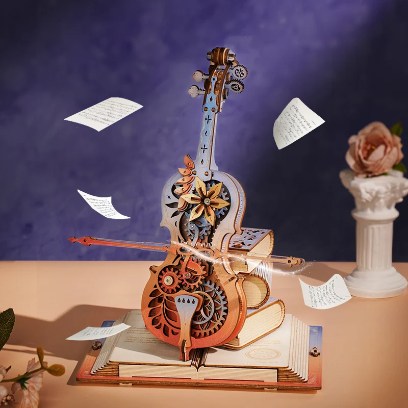Robotime Magic Cello - Symphony of Gorgeous Dreams AMK63M