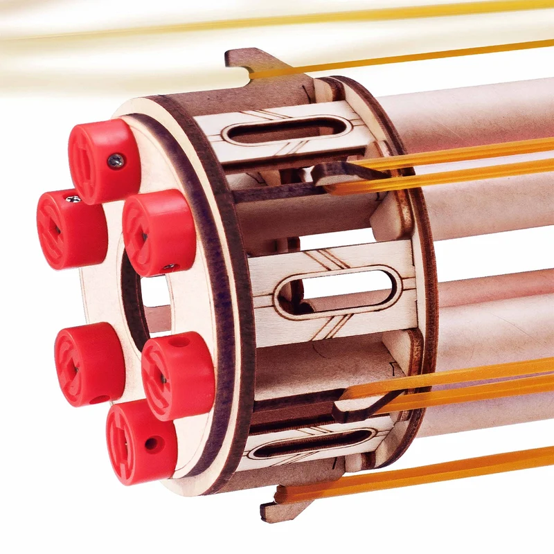 Robotime Rotating-Barrel Machine Gun LQA01