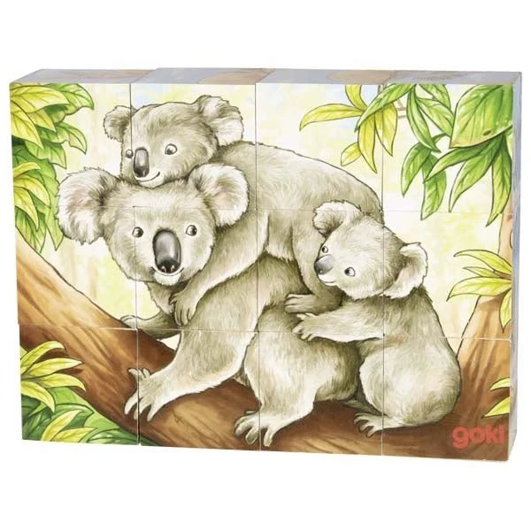 GoKi Würfelpuzzle Australische Tiere