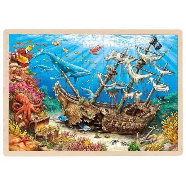 GoKi Einlegepuzzle Versunkenes Schiff, Santa Elena