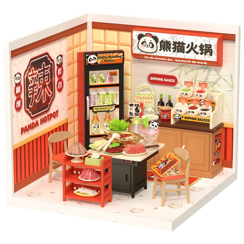 Robotime Panda Hot Pot DW020